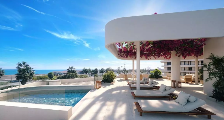 Térmica Beach en Málaga inicia su primera fase con el 40% de las viviendas ya vendidas