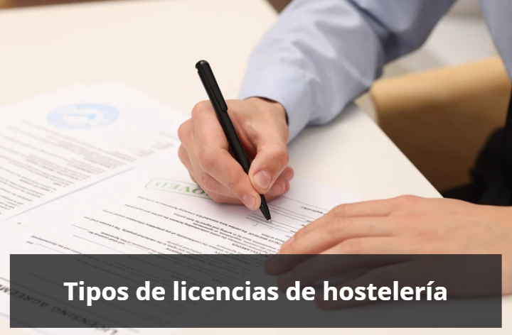 Tipos de licencias de hostelería