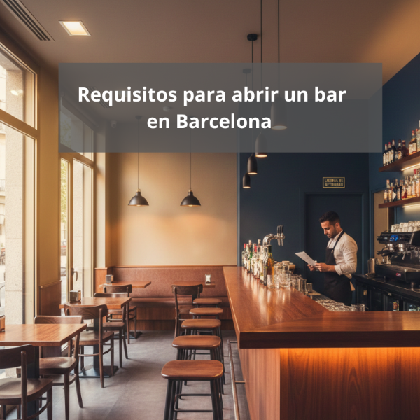 Requisitos para abrir un bar en Barcelona