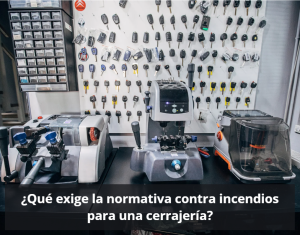 Cerrajería y seguridad: requisitos legales de la normativa antiincendios
