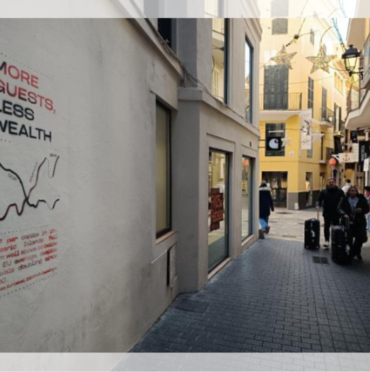 Viviendas turísticas en Palma: solo 14 con licencia temporal