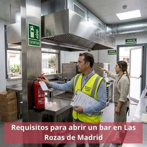 Requisitos para abrir un bar en Las Rozas de Madrid